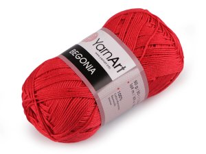 Bavlněná pletací příze Begonia 50 g