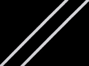 Plochá pruženka šíře 3 mm měkká