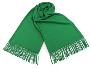 Šátek / šála typu pashmina s třásněmi 70x185 cm