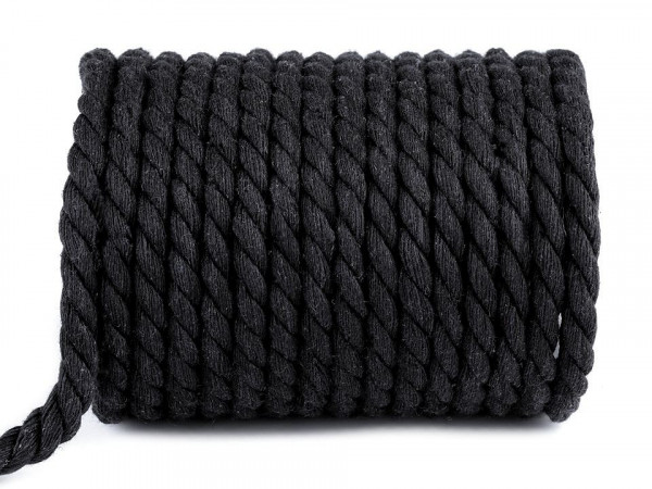 Bavlněná šňůra kroucená Ø10 mm