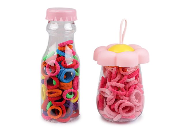 Mini gumičky do vlasů v designovém balení