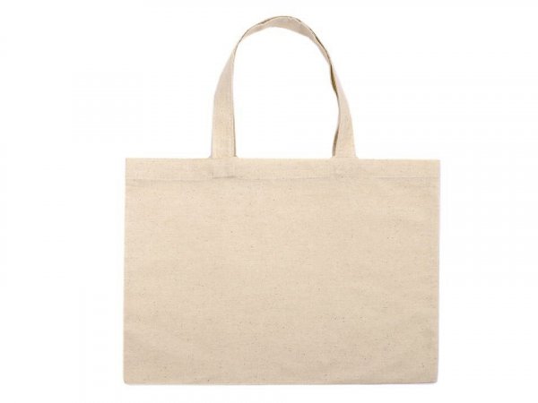 Textilní taška bavlněná k domalování / dozdobení 38x30 cm