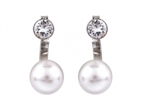 Perlové náušnice se Swarovski Elements
