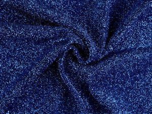 Dekorační třpytivá látka s kovovým lesklým povrchem