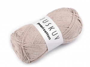 Bavlněná pletací příze Pearl Cotton 100 g