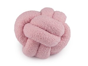 Dekorační polštář uzel boucle Ø20 cm