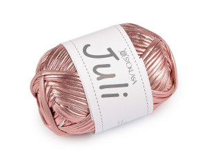 Pletací příze Juli metalická 100 g