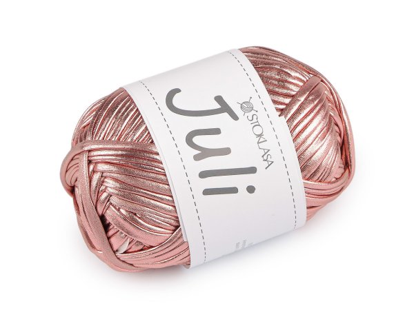 Pletací příze Juli metalická 100 g