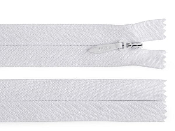 Spirálový zip skrytý No 5 délka 60 cm pevný