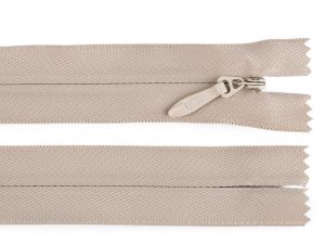 Spirálový zip skrytý No 5 délka 60 cm pevný