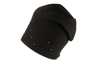 Dámská / dívčí zimní čepice s perlami Lamblook