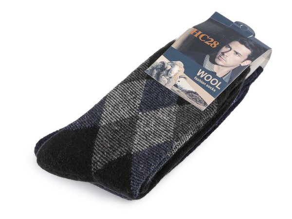 Pánské ponožky vlněné zimní
