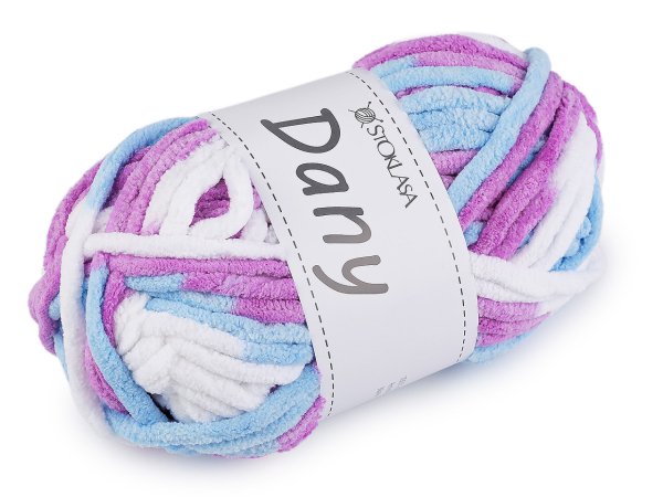 Pletací žinylková příze Dany 100 g