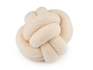 Dekorační polštář uzel boucle Ø20 cm