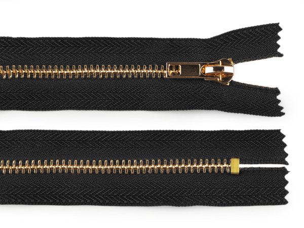 Kovový zip No 5 délka 14 cm (jeansový)