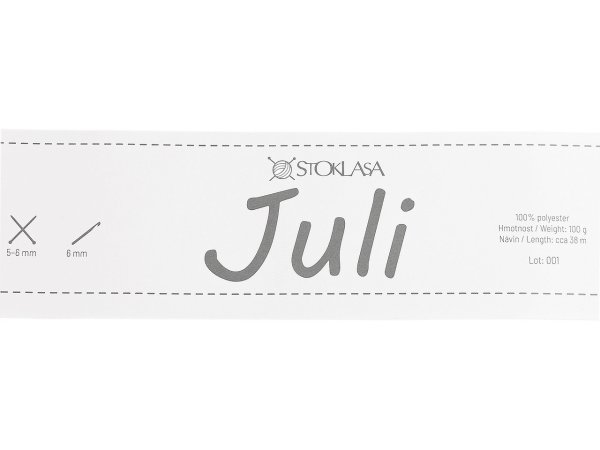 Pletací příze Juli metalická 100 g