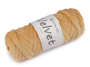 Příze Marshmallow silná Velvet Ø10 mm 500 g