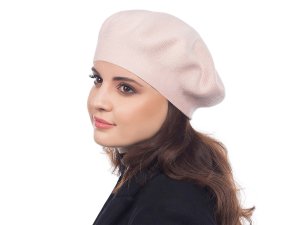 Dámský pletený baret