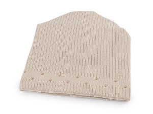 Dámská / dívčí zimní čepice s perlami Lamblook