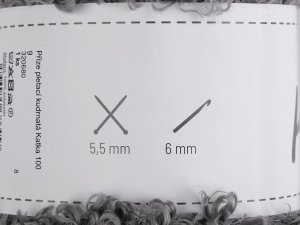 Příze pletací kudrnatá Katka 100 g
