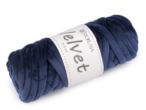 Příze Marshmallow silná Velvet Ø10 mm 500 g