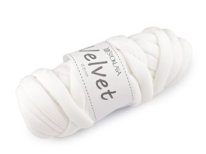 Příze Marshmallow silná Velvet Ø20 mm 500 g