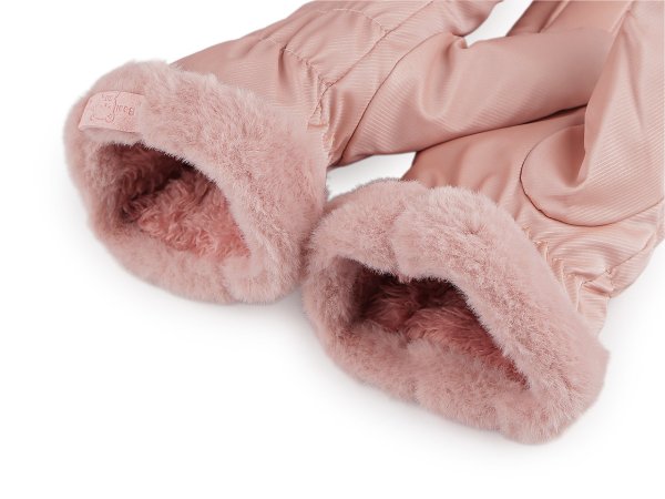 Dámské rukavice šusťákové, zateplené, dotykové