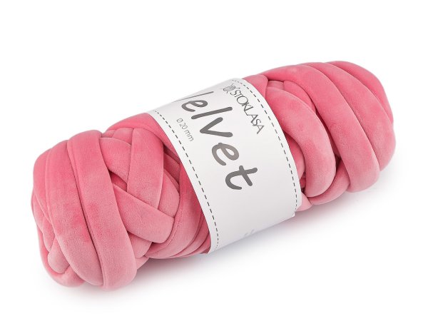 Příze Marshmallow silná Velvet Ø20 mm 500 g
