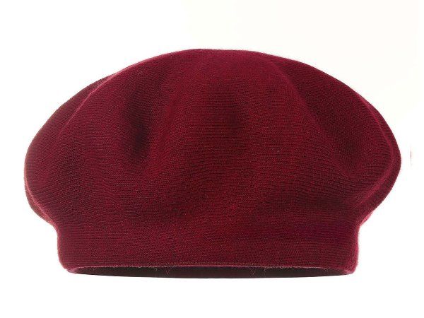 Dámský pletený baret
