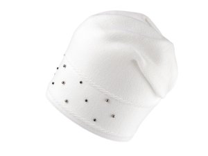 Dámská / dívčí zimní čepice s perlami Lamblook