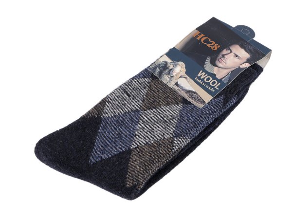 Pánské ponožky vlněné zimní