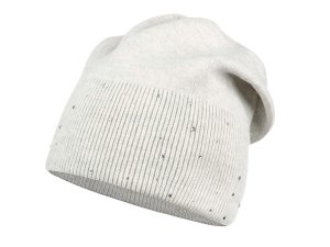 Dámská / dívčí zimní čepice s kamínky