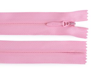 Spirálový zip skrytý No 5 délka 60 cm pevný