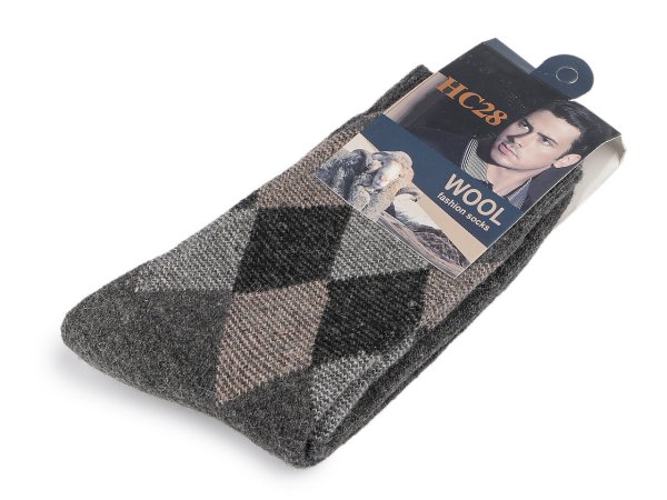 Pánské ponožky vlněné zimní