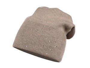 Dámská / dívčí zimní čepice s kamínky