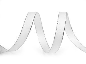 Stuha taftová šíře 9 mm s lurexem