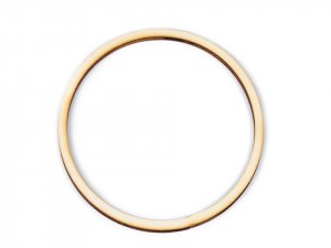 Dřevěný kruh na lapač snů / k dekorování Ø13,2 cm