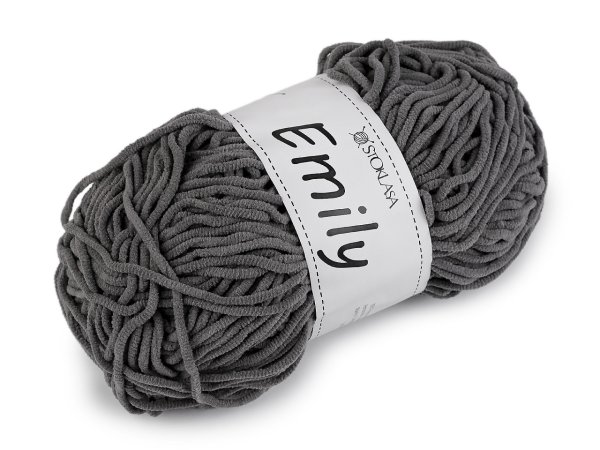 Pletací žinylková příze Emily 100 g