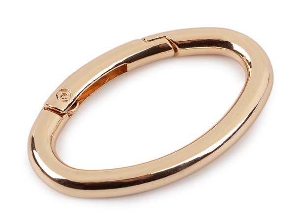 Karabina oválná na kabelky / kroužek na klíče