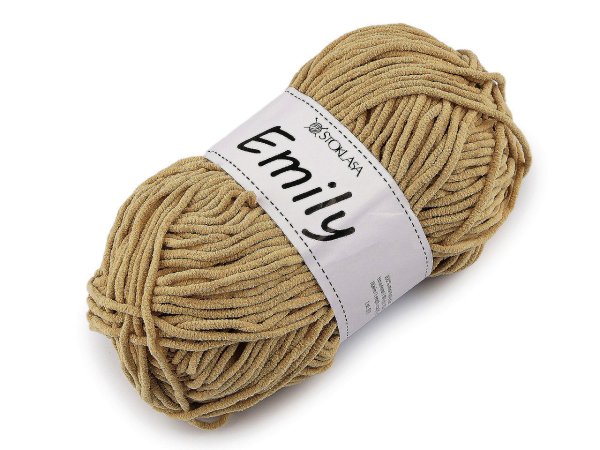 Pletací žinylková příze Emily 100 g