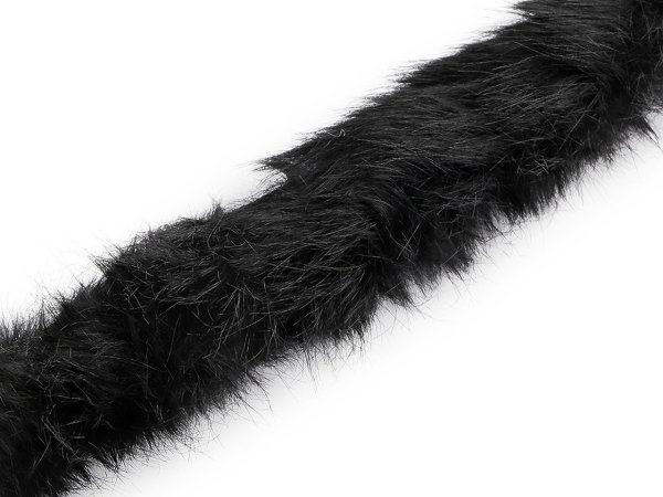 Všívací oděvní / dekorační kožešina kulatá šíře 5 cm