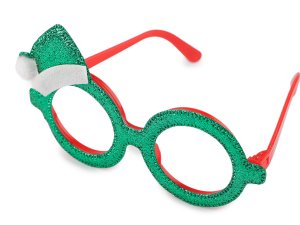 Vánoční párty / karnevalové brýle Santa