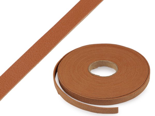 Ucha na tašky z eko kůže šíře 10 mm - polotovar