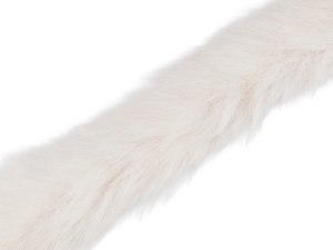 Všívací oděvní / dekorační kožešina kulatá šíře 5 cm