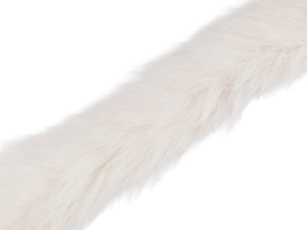 Všívací oděvní / dekorační kožešina kulatá šíře 5 cm
