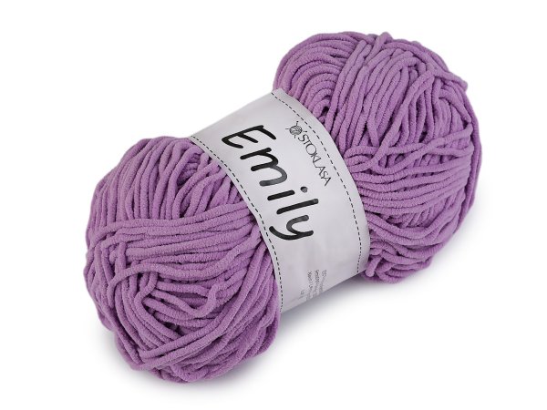 Pletací žinylková příze Emily 100 g