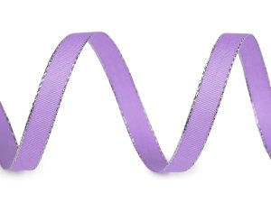 Stuha taftová šíře 9 mm s lurexem