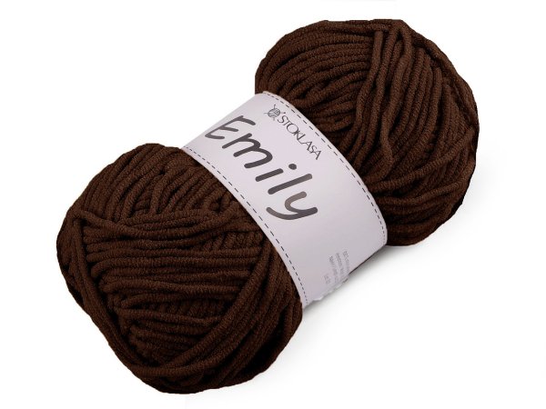 Pletací žinylková příze Emily 100 g