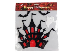 Gelové samolepky Halloween / čarodějnice