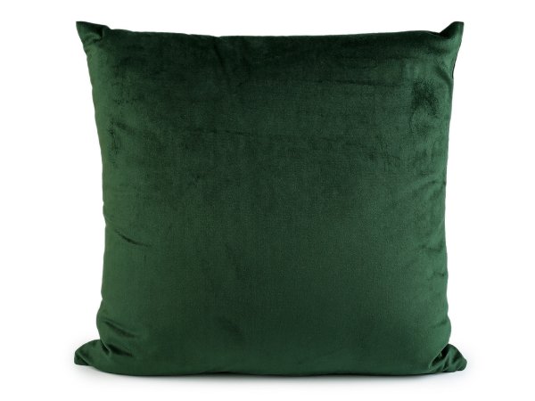 Velvetový / sametový polštář ve vánočních barvách 40x40 cm